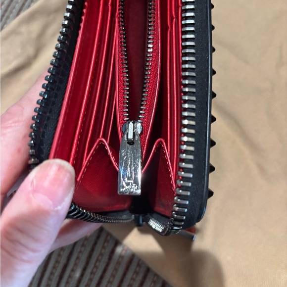 Christian Louboutin Panettone Empire Wallet with Spikes - Picture 9 of 14